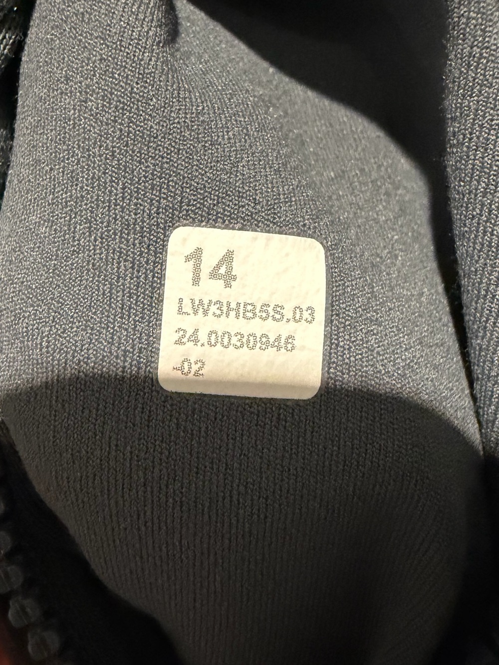Auth.✅ Lululemon RARE Define Crop Jacket in “Oil Grey” Size 14🩶 - Picture 7 of 8